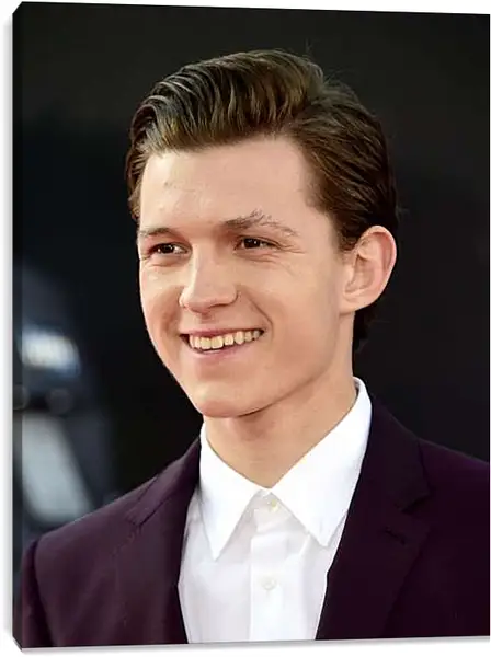 Постер на подрамнике - Том Холланд. Tom Holland