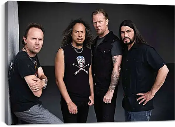 Постер на подрамнике - Металлика. Metallica