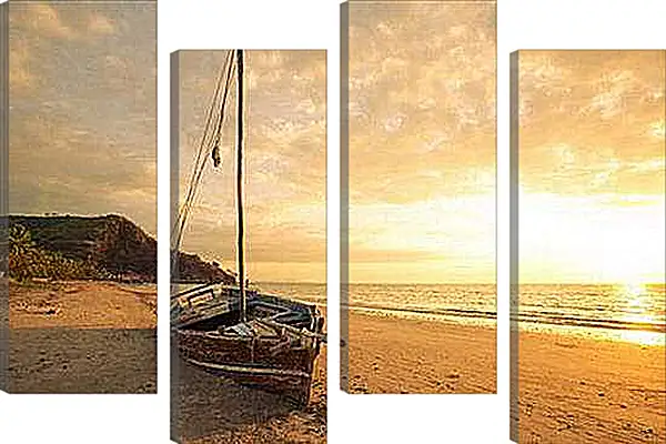 Модульная картина - Boat - Лодка