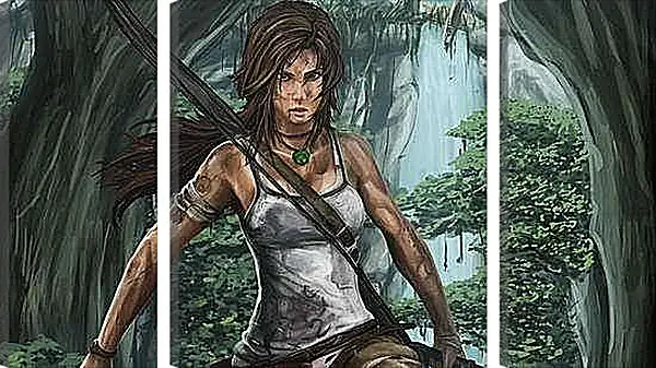 Модульная картина - Tomb Raider