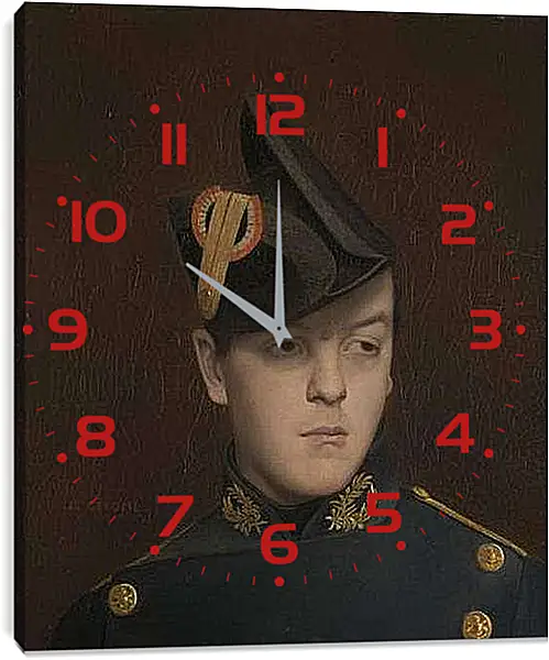 Часы картина - Portrait of Armand Gerome. Жан-Леон Жером