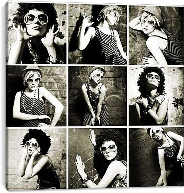 Постер на подрамнике - Коллаж