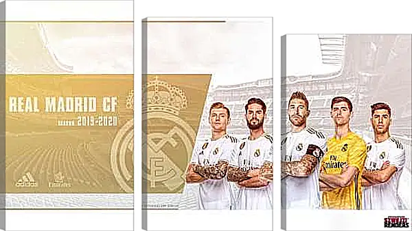 Модульная картина - ФК Реал Мадрид. FC Real Madrid
