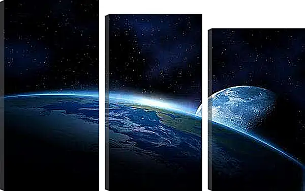 Модульная картина - Космос