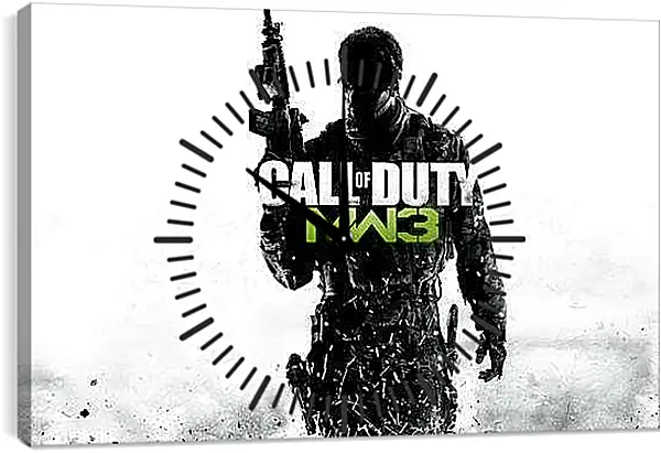 Часы картина - Call Of Duty: Modern Warfare 3