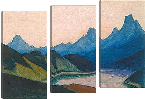 Модульная картина - Китай. Рерих Николай