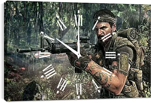 Часы картина - Call Of Duty