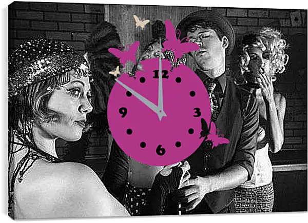 Часы картина - На вечеринке