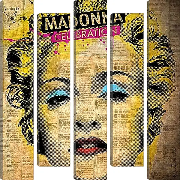 Модульная картина - Madonna - Мадонна