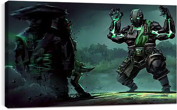 Постер на подрамнике - DotA 2