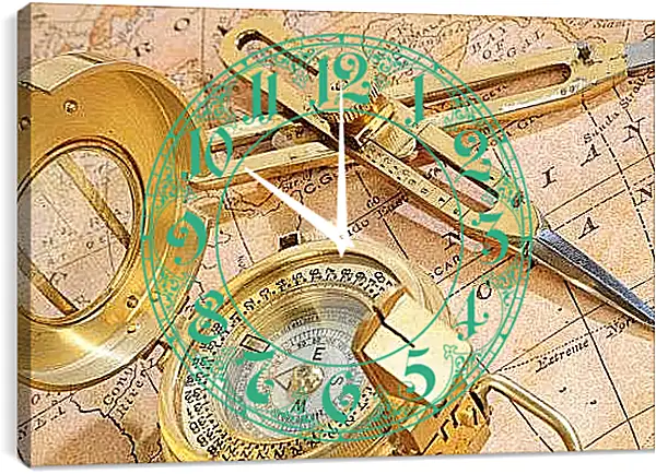 Часы картина - Навигация