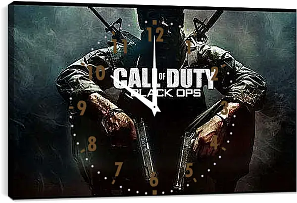 Часы картина - Call Of Duty: Black Ops