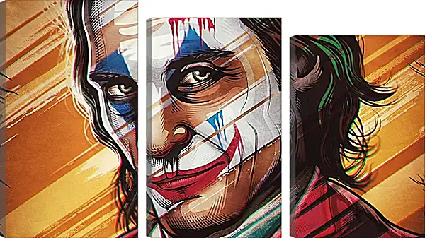 Модульная картина - Джокер (Joker)