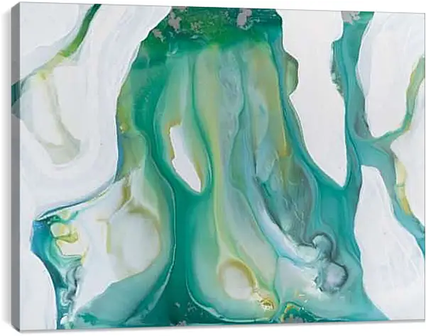 Постер на подрамнике - Emerald diptych1. Mari Dein