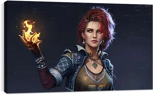 Постер на подрамнике - The Witcher (Ведьмак), Трисс Меригольд