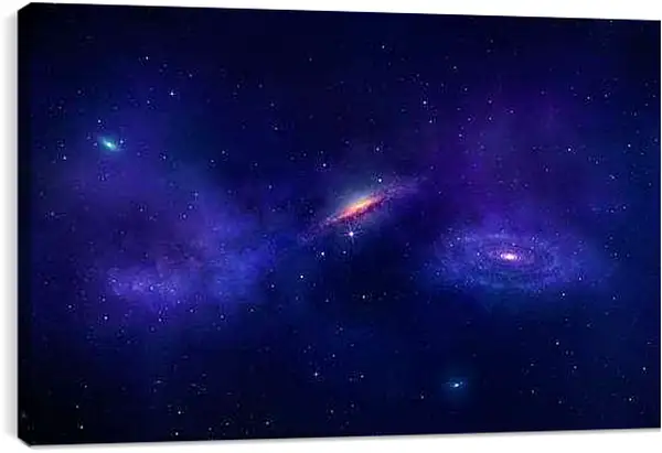 Постер на подрамнике - Космос