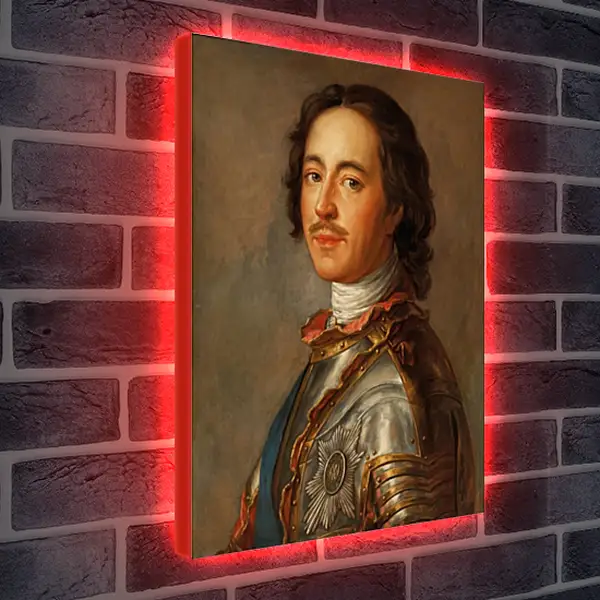 Лайтбокс световая панель - Пётр I