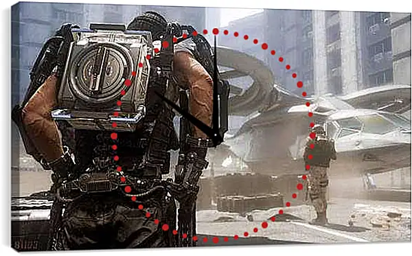 Часы картина - Call Of Duty: Advanced Warfare