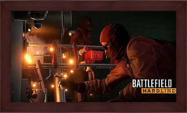 Картина в раме - Battlefield: Hardline
