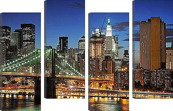 Модульная картина - Нью-Йорк (NEW YORK CITY)