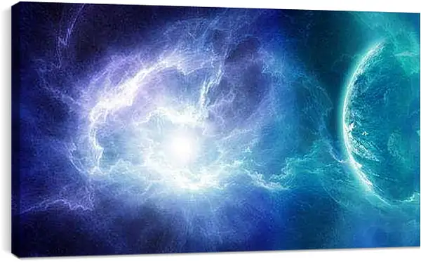 Постер на подрамнике - Космос