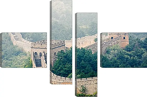 Модульная картина - Великая Китайская стена 2