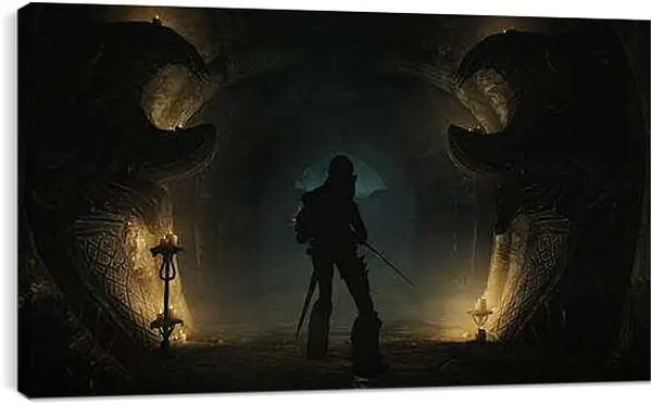 Постер на подрамнике - The Elder Scrolls V: Skyrim
