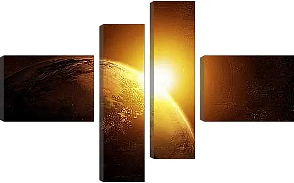 Модульная картина - Космос