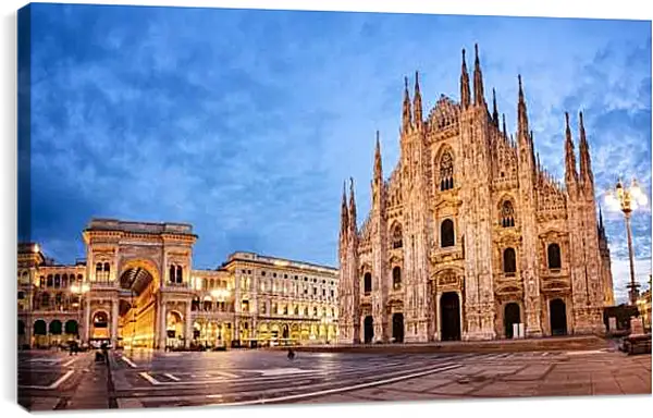 Постер на подрамнике - Дуомо ди Милано