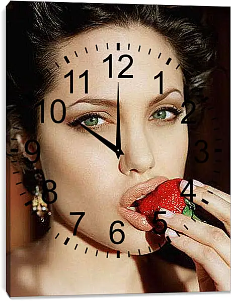 Часы картина - Angelina Jolie - Анджелина Джоли