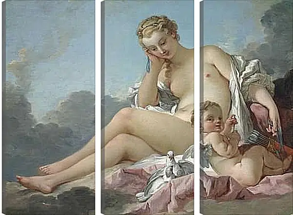 Модульная картина - Венера и Купидон. Франсуа Буше