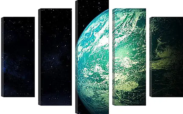 Модульная картина - Космос