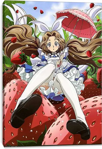 Постер на подрамнике - Алиса в стране чудес