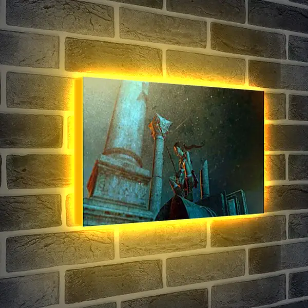 Лайтбокс световая панель - Tomb Raider