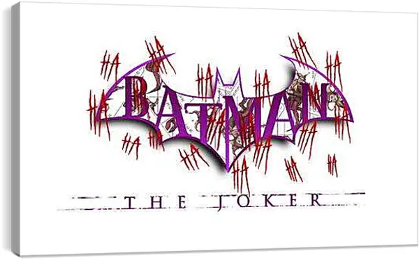 Постер на подрамнике - Batman: Arkham City