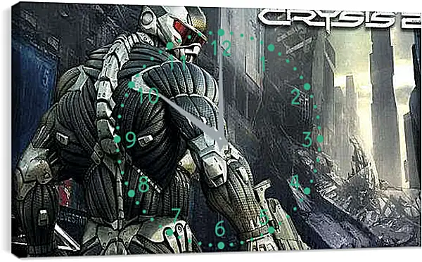 Часы картина - Crysis 2