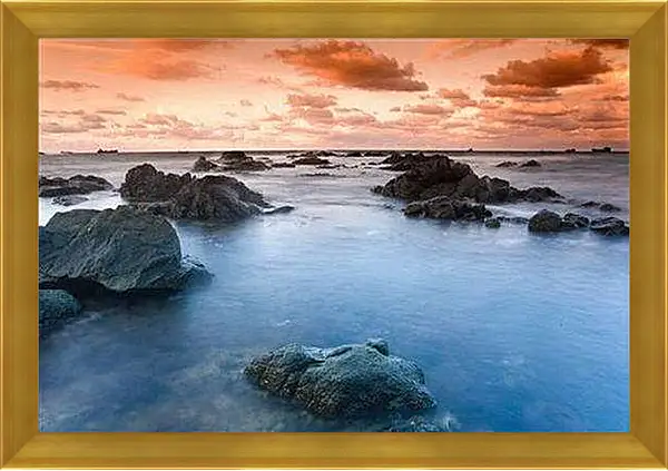 Картина в раме - Побережье