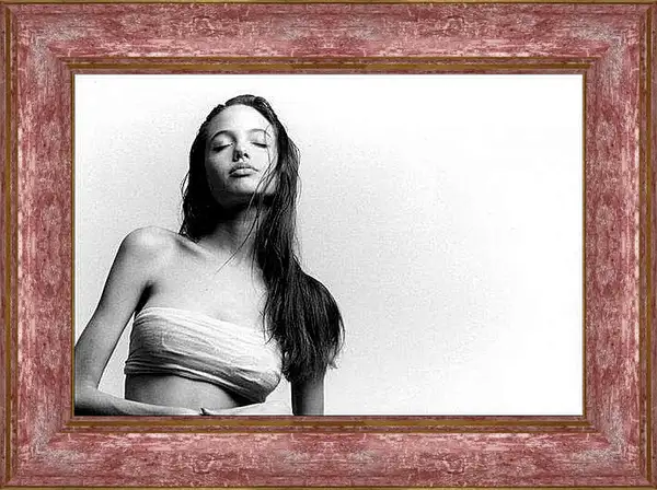 Картина в раме - Анджелина Джоли (Angelina Jolie)
