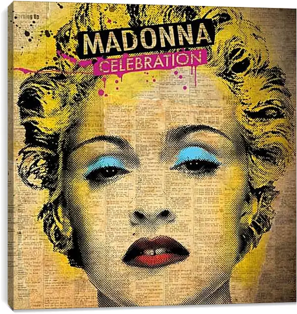 Постер на подрамнике - Madonna - Мадонна