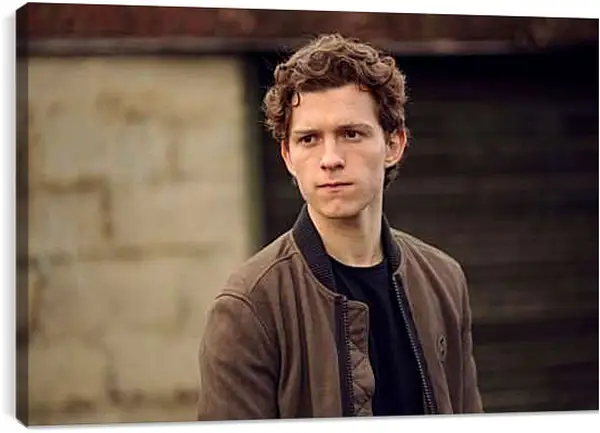 Постер на подрамнике - Том Холланд. Tom Holland