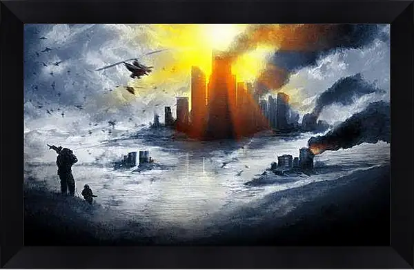 Картина в раме - Battlefield 4