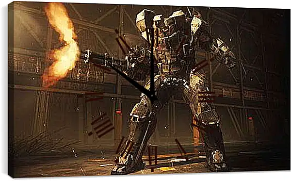 Часы картина - Call Of Duty: Advanced Warfare