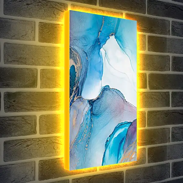 Лайтбокс световая панель - Abstract blue. Mari Dein