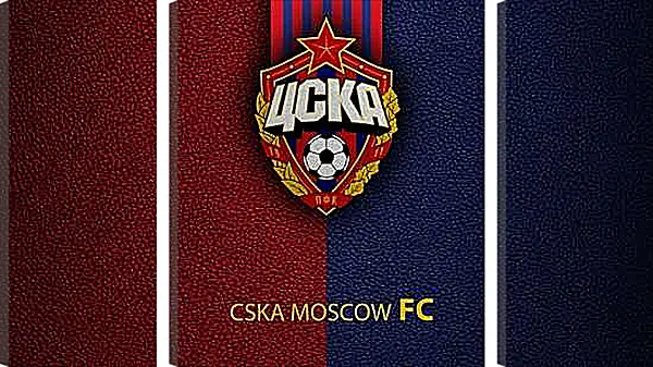 Модульная картина - Эмблема ФК ЦСКА Москва