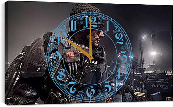 Часы картина - Call Of Duty: Advanced Warfare