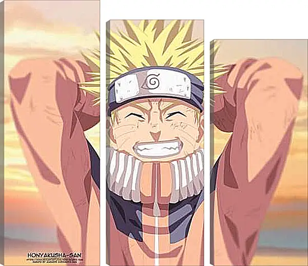 Модульная картина - Райдер Наруто