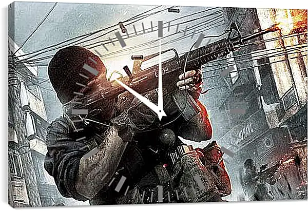 Часы картина - Call Of Duty