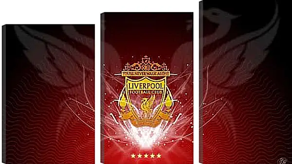 Модульная картина - Эмблема Ливерпуль. Liverpool.