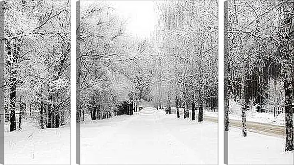 Модульная картина - Зима