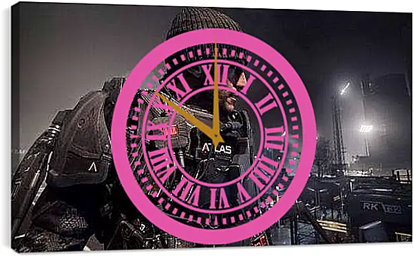 Часы картина - Call Of Duty: Advanced Warfare